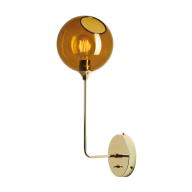 Ballroom H57 amber/gold væglampe
