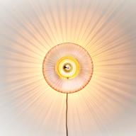New Wave Optic XL rose/gold væglampe