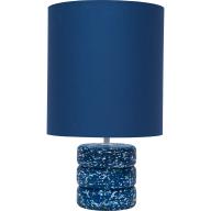 Stacks 3  plum-blå bordlampe