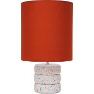 Stacks 3 papaya- orange multi mix bordlampe