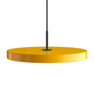 Asteria 43 pendel gul m. sort top