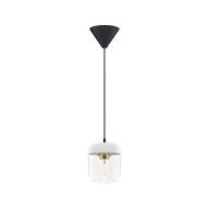 Acorn Pendel Hvid Poleret Messing 3
