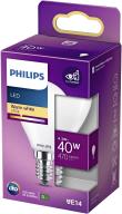 Philips LED E14 Krone 4,3W Glas Classic Frosted