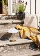 Paris To Go Bordlampe 22 Hvid Antik Messing Lys Eg 2