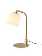 Room 49 Bordlampe Opal- Antique Messing 1