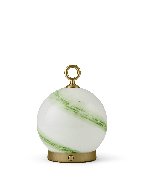 Stockholm Bordlampe Portabloe LED 15 Marble Green 2