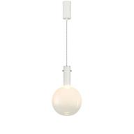 Raindrop 20 hvid glas pendel