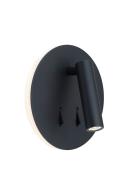 Circle Vglampe LED - Sort